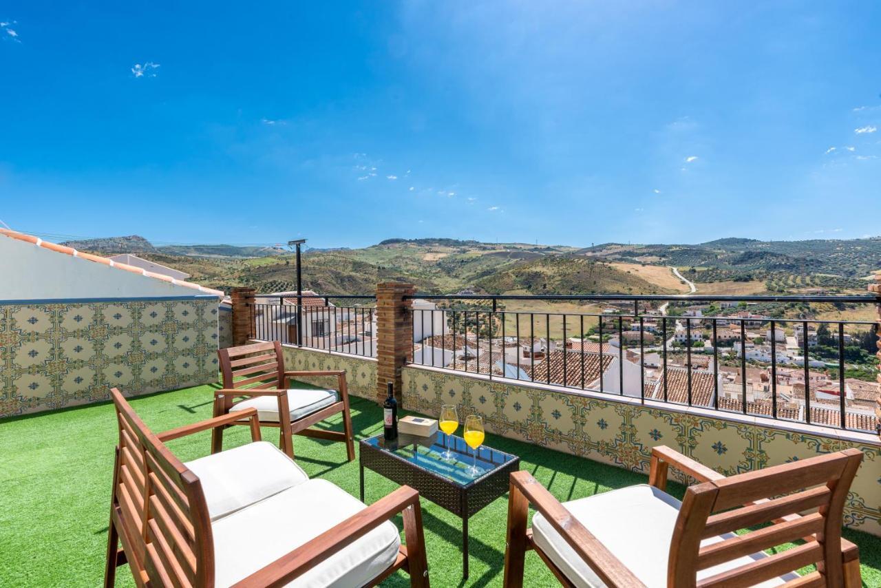 Gasthaus Casa Angelita Caminito Del Rey, Duplex Con Terraza En El Centro De Andalucia Valle de Abdalagís Exterior foto