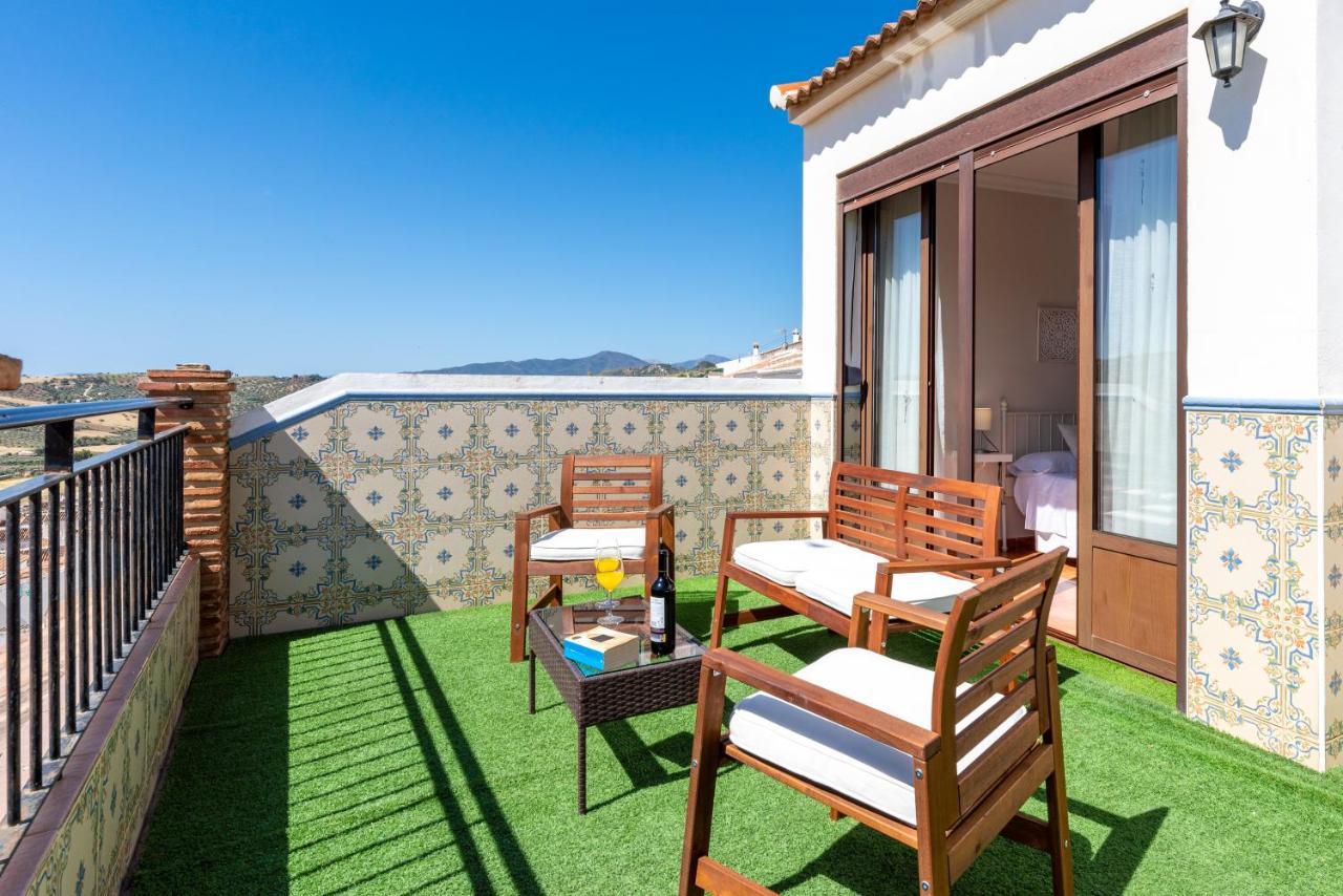 Gasthaus Casa Angelita Caminito Del Rey, Duplex Con Terraza En El Centro De Andalucia Valle de Abdalagís Exterior foto